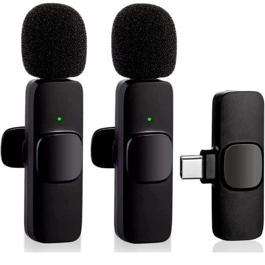 THE MOBILE POINT - Wireless Dual Collar mic