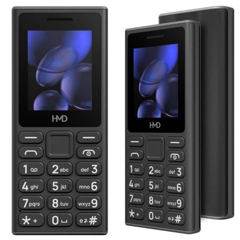 HMD 105 Dual Sim  (Black)